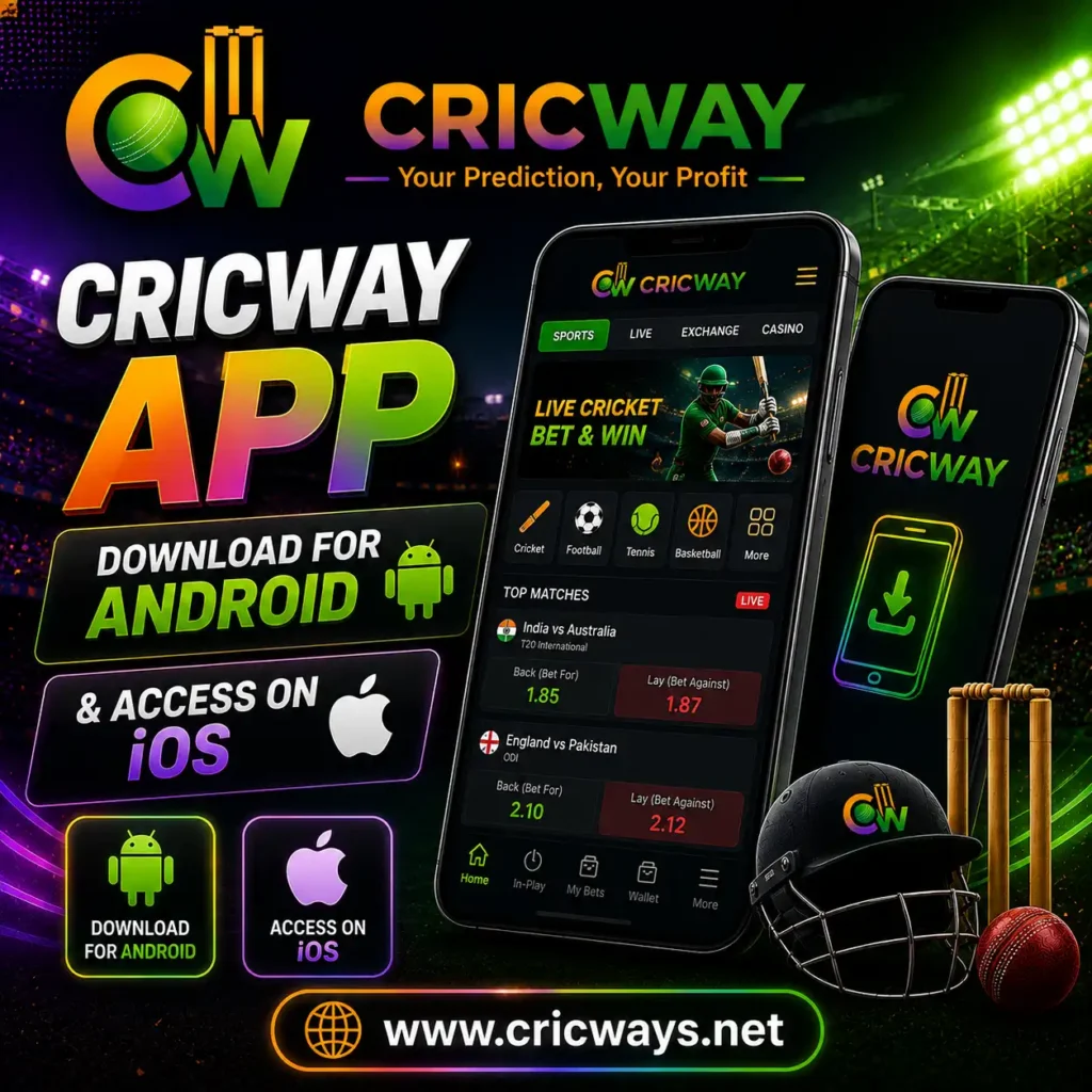 Cricway App – Download for Android & Access on iOS