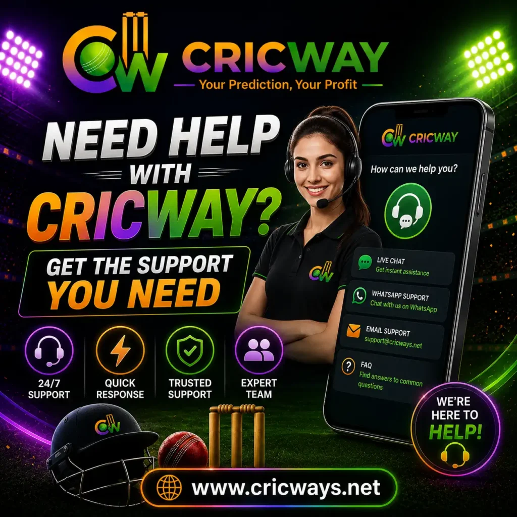 Need Help With Cricway Get the Support You Need