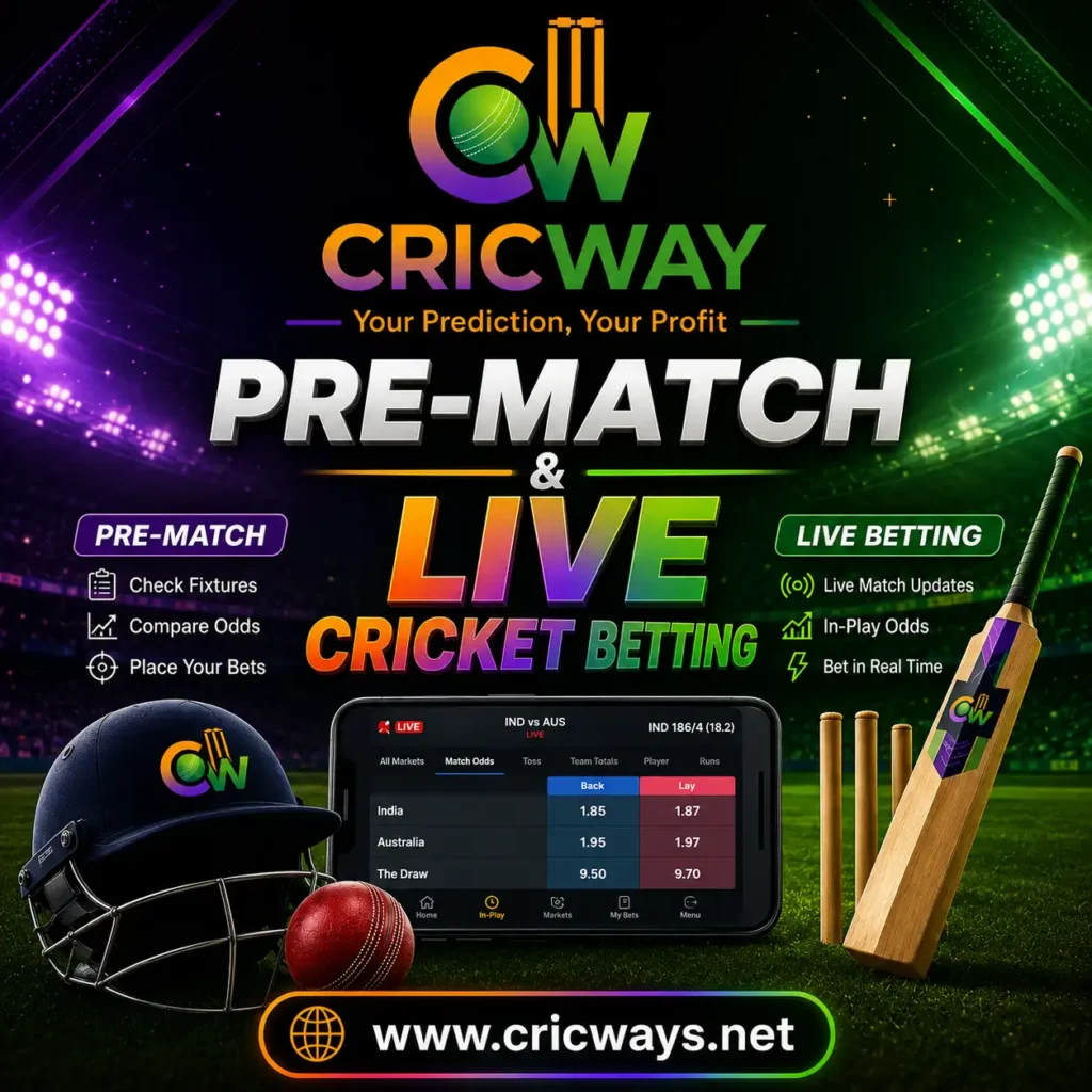 Pre-Match & Live Cricket Betting